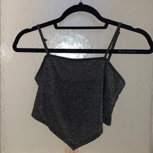 Lurex bandana top